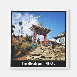 Kloster Karikola, Blick auf den Everest-Trail - Ne Magnet