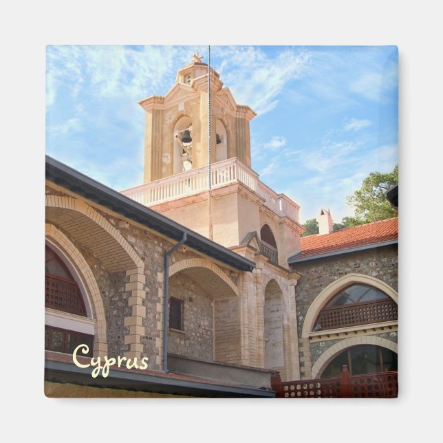 Kloster Kikkos in Zypern Magnet (Vorne)