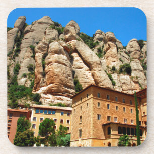 Kloster Montserrat, Katalonien, Spanien Getränkeuntersetzer