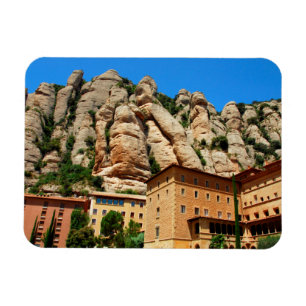 Kloster Montserrat, Katalonien, Spanien Magnet