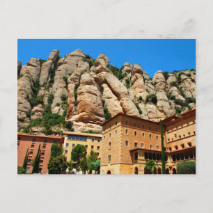 Kloster Montserrat, Katalonien, Spanien Postkarte