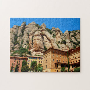 Kloster Montserrat, Katalonien, Spanien Puzzle