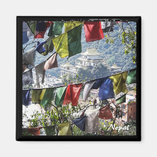 Kloster, Pharping, Kathmandu - Nepal Magnet