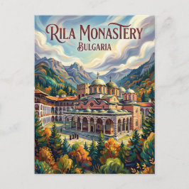 Kloster Rila Bulgarien Postkarte
