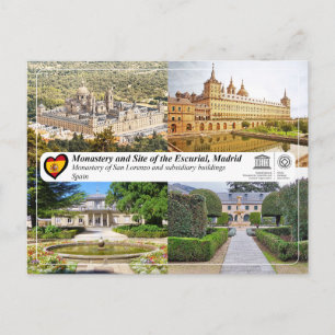 Kloster San Lorenzo und Gebäude Postkarte