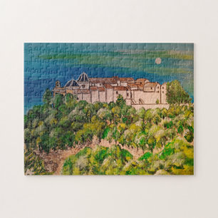 Kloster San Miguel Gemälde von Alfred Fox Puzzle