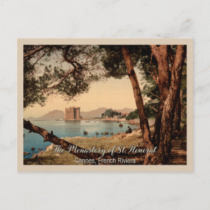 Kloster St. Honorat Cannes Französische Riviera Postkarte