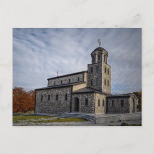 Kloster St. Preobrazenie, Krushevo, Mazedonien Postkarte
