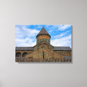 Kloster Svetistkhoveli Mtskheta Georgien Leinwanddruck