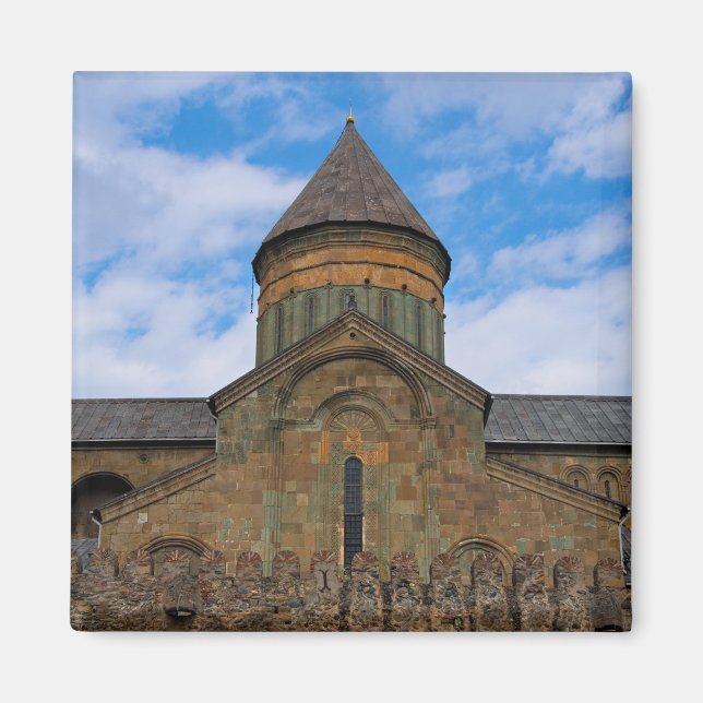 Kloster Svetistkhoveli Mtskheta Georgien Magnet (Vorne)