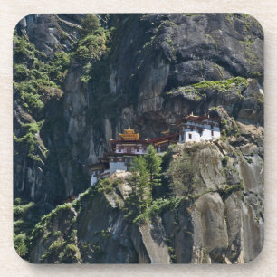 Kloster Taktsang auf der Klippe, Paro, Bhutan Untersetzer
