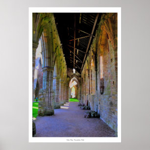 Kloster Tintern Abbey Zisterzienserkloster Wales Poster