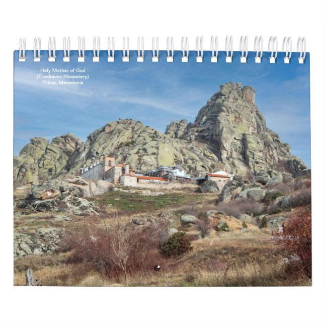 Kloster Treskavec - Prilep Foto Kalender (Titelbild)