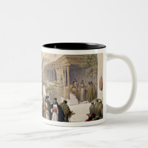 Kloster von St. Catherine, Berg Sinai, am 17. Zweifarbige Tasse
