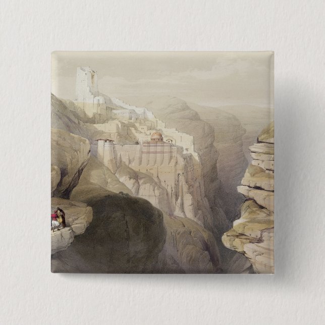 Kloster von St. Saba am 4. April 1839 überziehen Button (Vorderseite)