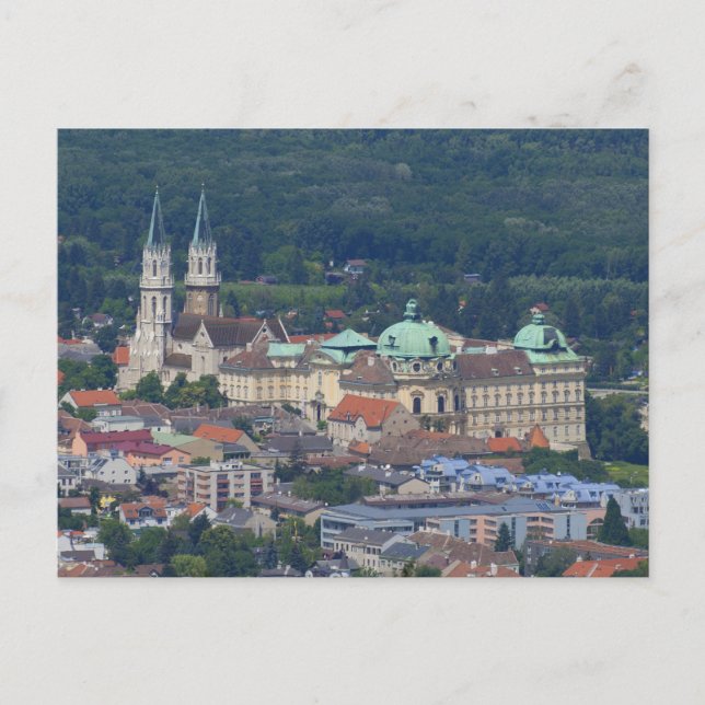 Klosterneuburg Postkarte (Vorderseite)