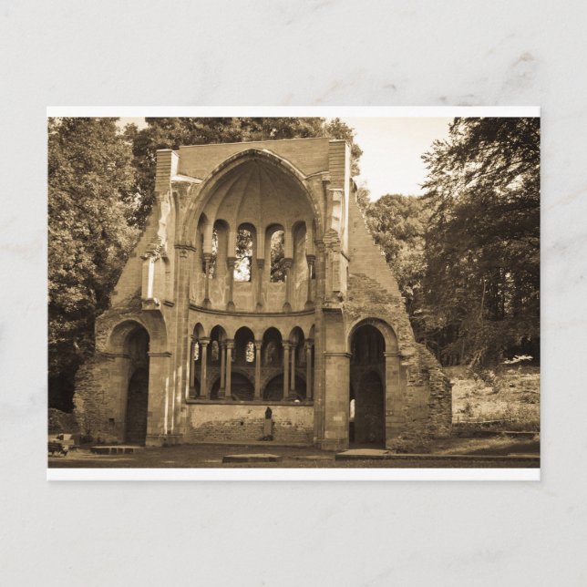 Klosterruine Heisterbach bei Bonn Postkarte (Vorderseite)