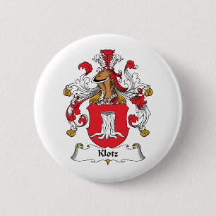 Klotz Familienwappen Button