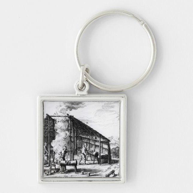 Klotz-Herstellung Schlüsselanhänger (Vorne)