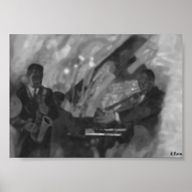 Klub Orchestra zu l´huile Poster (Vorne)