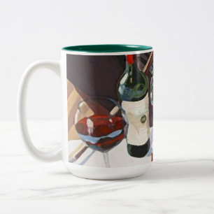 Klub Orchestra zu l´huile Zweifarbige Tasse