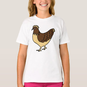 Kluck & Ruhe - Handgezogene Hühnerart T-Shirt