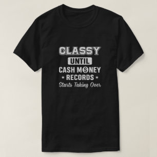 Klug bis die Platten mit Bargeld beginnen, die Üb T-Shirt