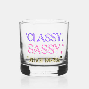 "Klug, sauber und ein bisschen schlecht." Whiskyglas