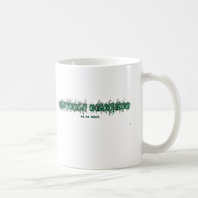 Klug verkleidet als Erwachsener Tasse (Rechts)