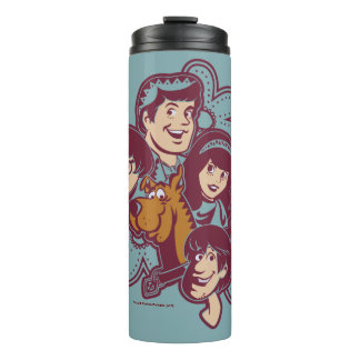 Kluge Blume Scooby-Doo und Gang Thermosbecher