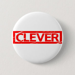 Kluge Briefmarke Button