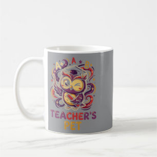 Kluge Eule Liebling der Lehrer Abschluss Akademisc Kaffeetasse