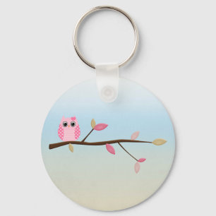 Kluge Eule Schlüsselanhänger