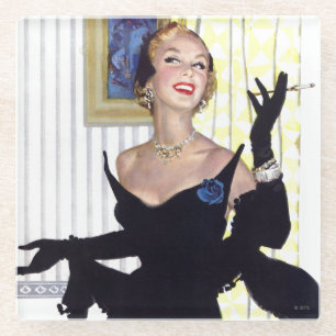 Kluge Frauen sind auch gefährlich Glasuntersetzer