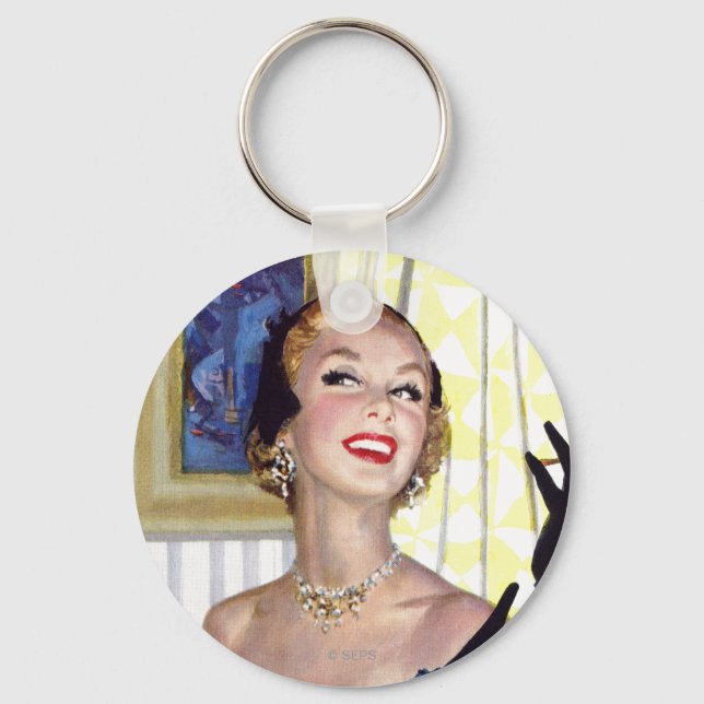 Kluge Frauen sind auch gefährlich Schlüsselanhänger (Vorderseite)