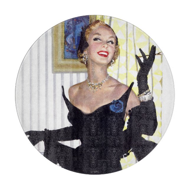 Kluge Frauen sind auch gefährlich Schneidebrett (Vorderseite)