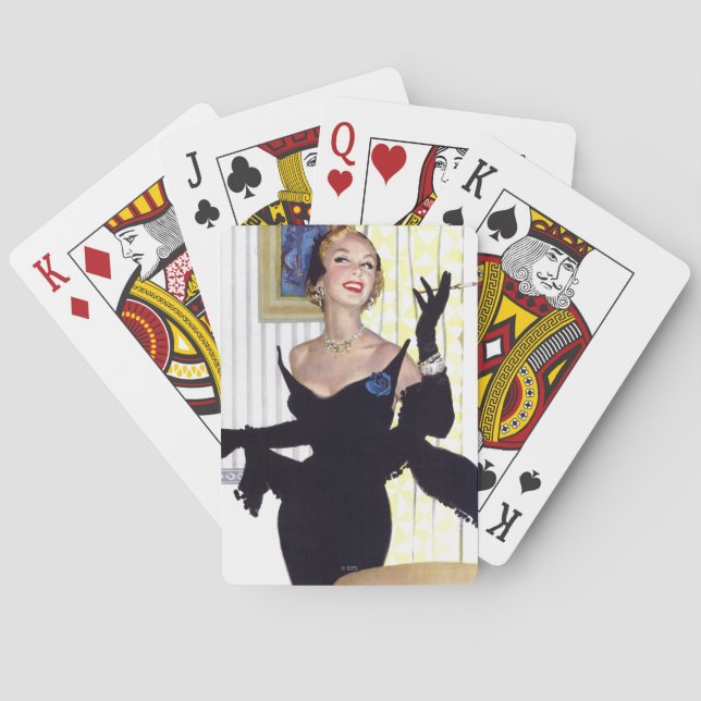 Kluge Frauen sind auch gefährlich Spielkarten (Rückseite)