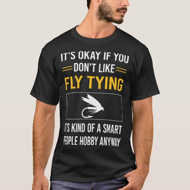 Kluge Leute fliegen zu binden T-Shirt (Vorderseite)