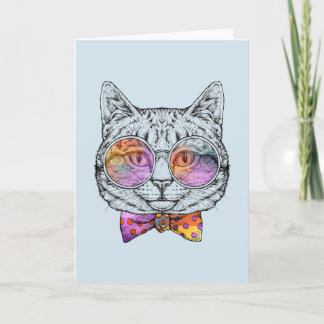 Kluge Miezekatze Kat Karte