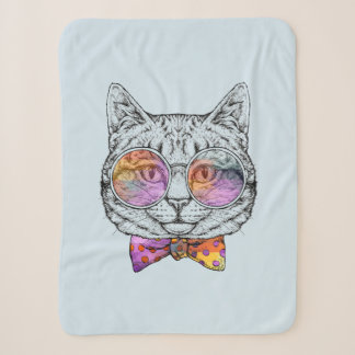 Kluge Miezekatze Kat Sherpadecke