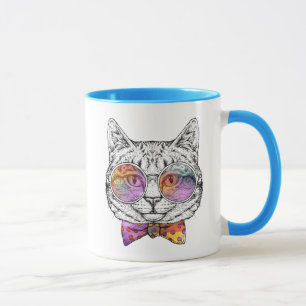 Kluge Miezekatze Kat Tasse