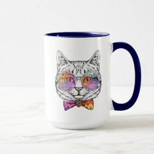 Kluge Miezekatze Kat Tasse