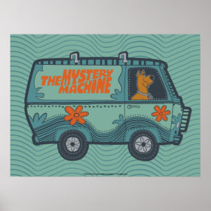 Kluge Scooby-Doo-Antriebsmaschine Poster