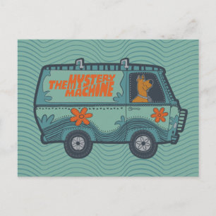 Kluge Scooby-Doo-Antriebsmaschine Postkarte