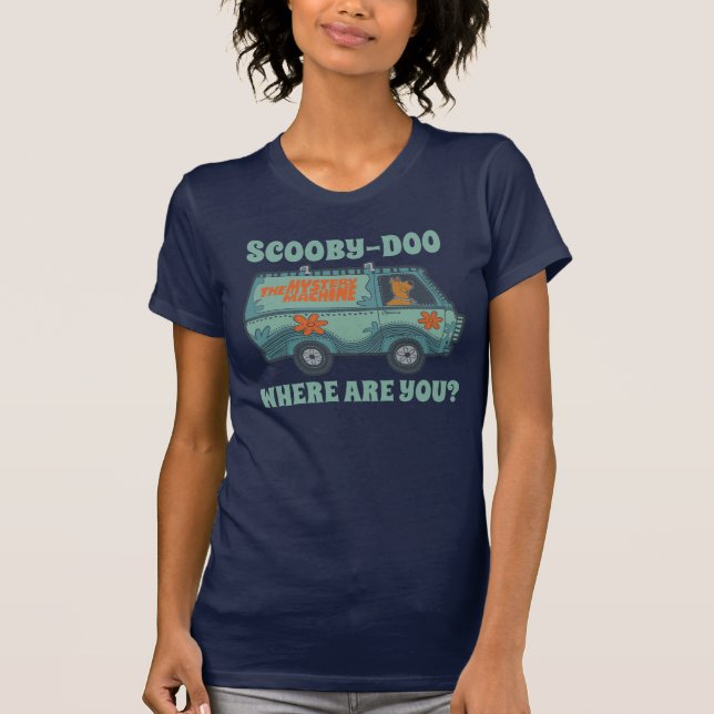 Kluge Scooby-Doo-Antriebsmaschine T-Shirt (Vorderseite)