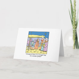 Kluge Spiele des WeihnachtsCartoon-drei Feiertagskarte