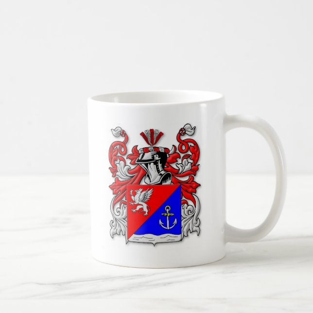 Kluge Wappen Kaffeetasse (Rechts)