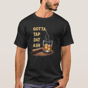 Kluge Zigarre Whiskey Asche T-Shirt