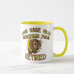 Kluger alter Lehrer Tasse