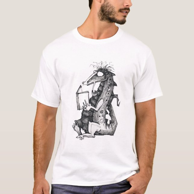 Kluger Drache T-Shirt (Vorderseite)